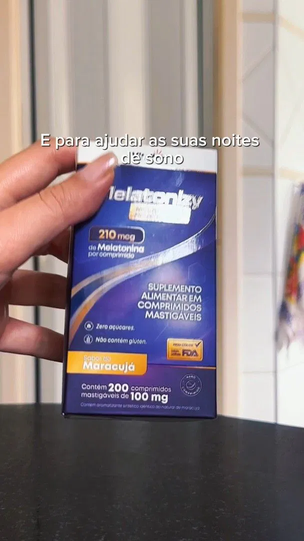 Capa do video de Melatonina 200 comprimidos