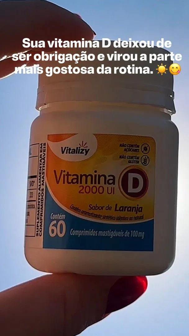 Capa do video de Vitamina D mastigável